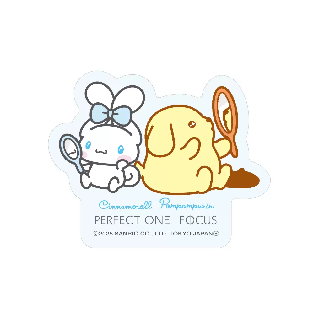 ポムポムプリン＆シナモロールが「パーフェクトワンフォーカス」と