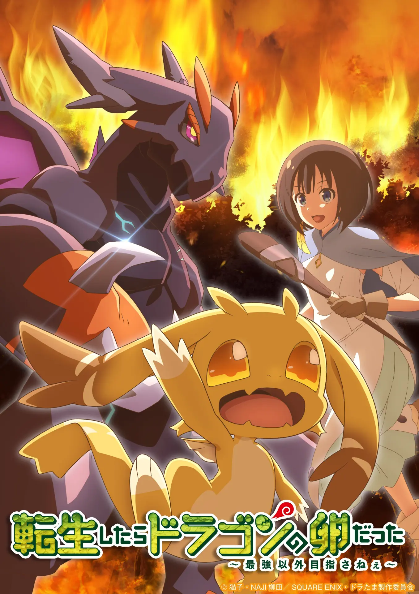 「転生したらドラゴンの卵だった」・「お前ごときが魔王に勝てると思うな」 TVアニメ『転生したらドラゴンの卵だった』2026年1月より放送開始！ OP