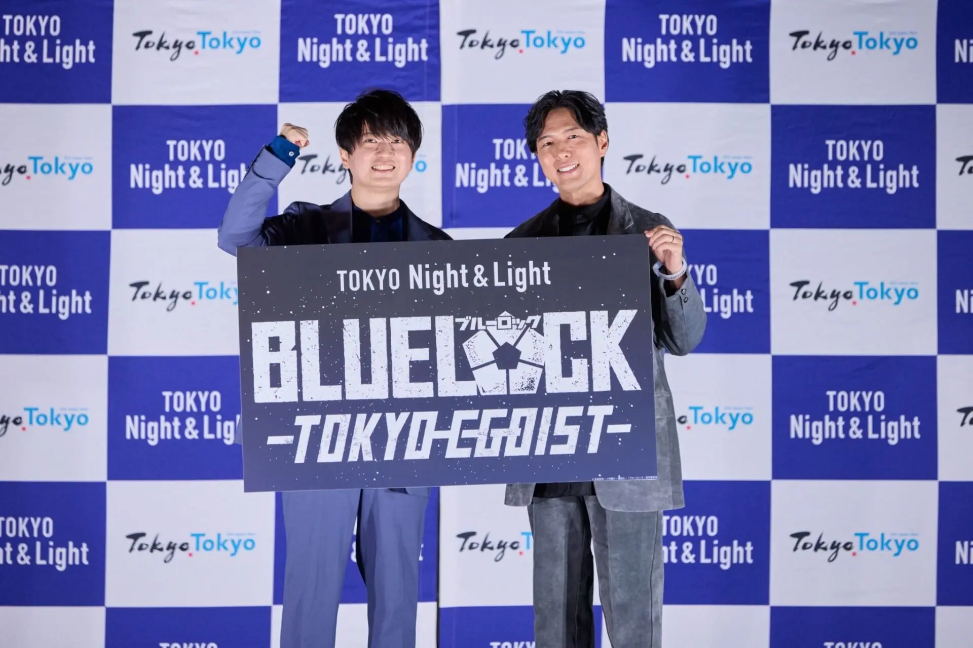 プロジェクションマッピング「BLUE LOCK -TOKYO EGOIST-」が上映中