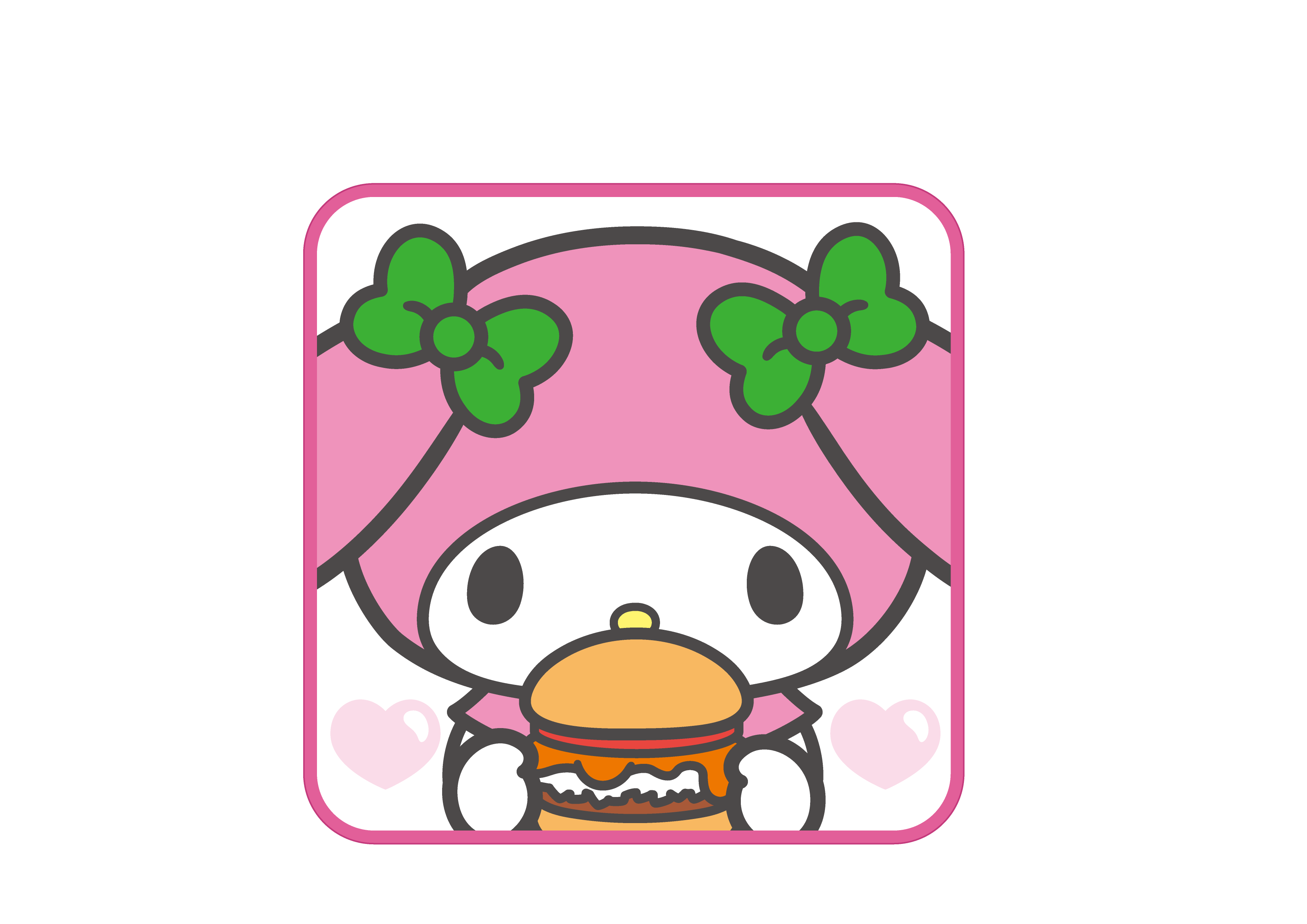 マイメロディ＆クロミがモスバーガーとコラボ！ コラボおもちゃが