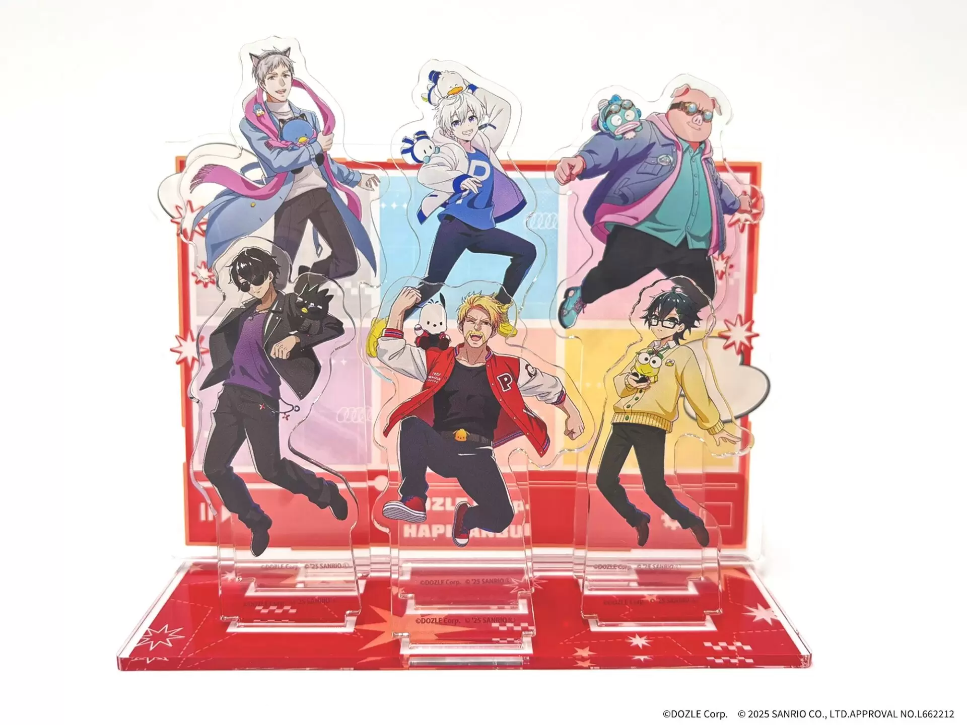 ドズル社×はぴだんぶい」コラボグッズが販売中！ 等身コラボイラスト