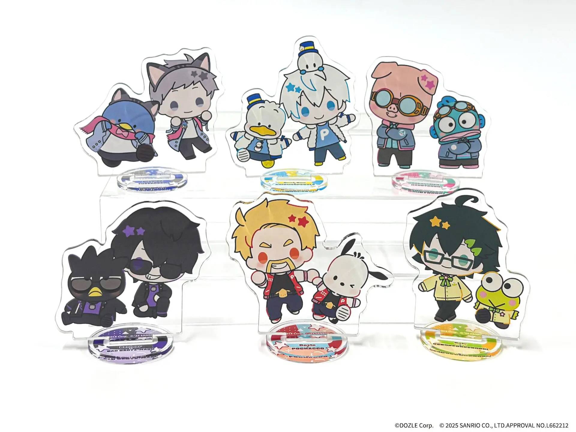 ドズル社×はぴだんぶい」コラボグッズが販売中！ 等身コラボイラスト