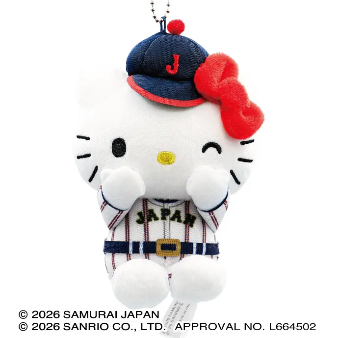 野球日本代表「侍ジャパン」と「サンリオキャラクターズ」がコラボ