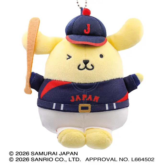 野球日本代表「侍ジャパン」と「サンリオキャラクターズ」がコラボ
