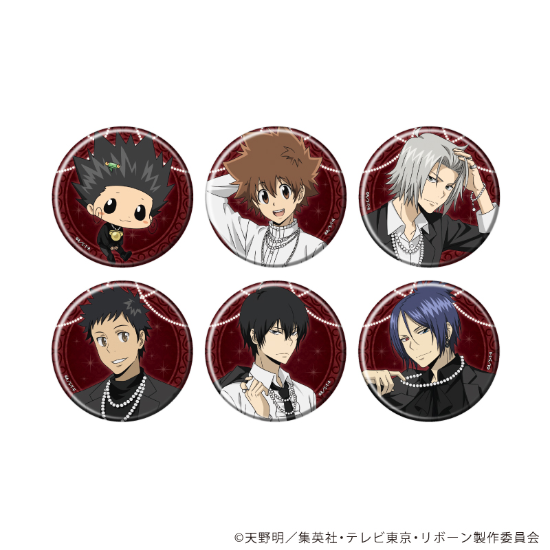 缶バッジ「家庭教師ヒットマンREBORN!」72/ブラインド(6種)(描き下ろし