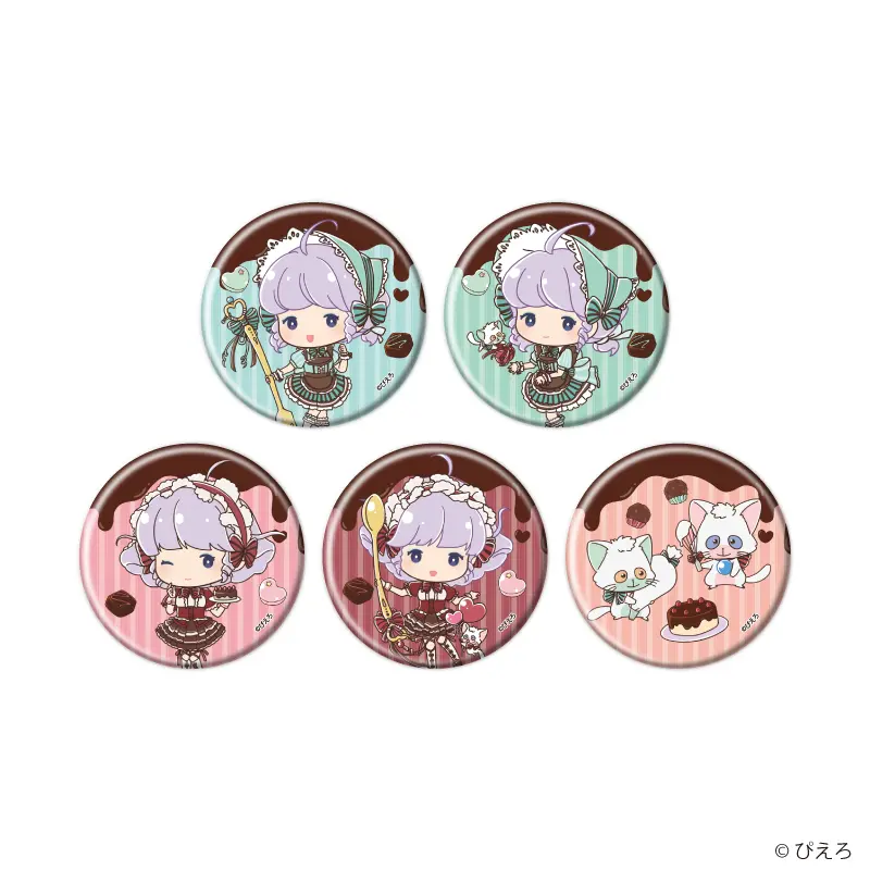 缶バッジ「魔法の天使クリィミーマミ」13/ドルチェver. コンプリート