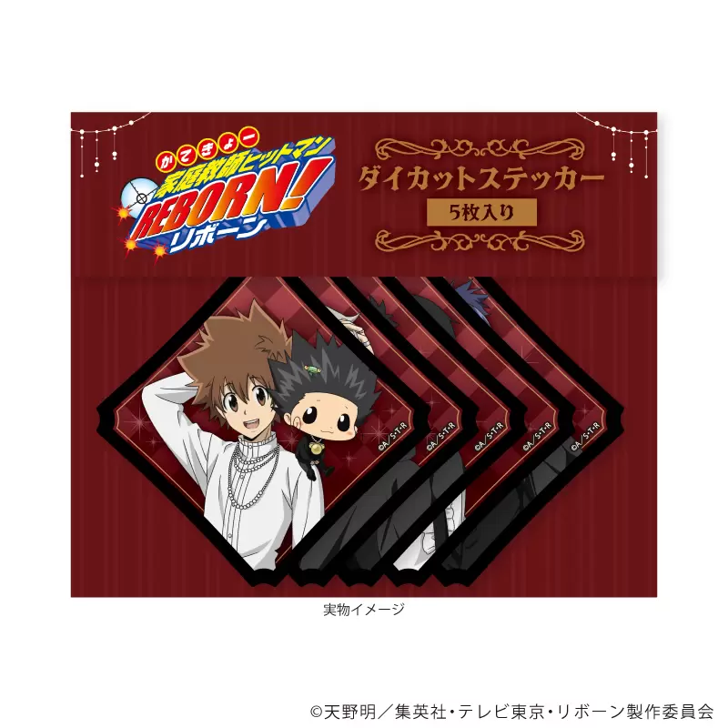 キャラクリアケース「家庭教師ヒットマンREBORN!」17/コマ割りデザイン
