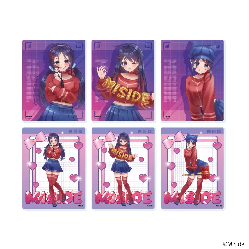 アクリルカード「MiSide : ミサイド」01/コンプリートセット(全6種