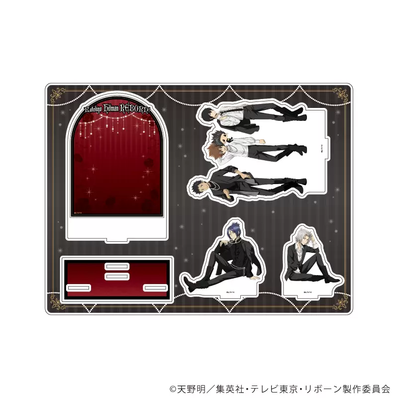アクリルジオラマ「家庭教師ヒットマンREBORN!」04/集合デザイン(描き 