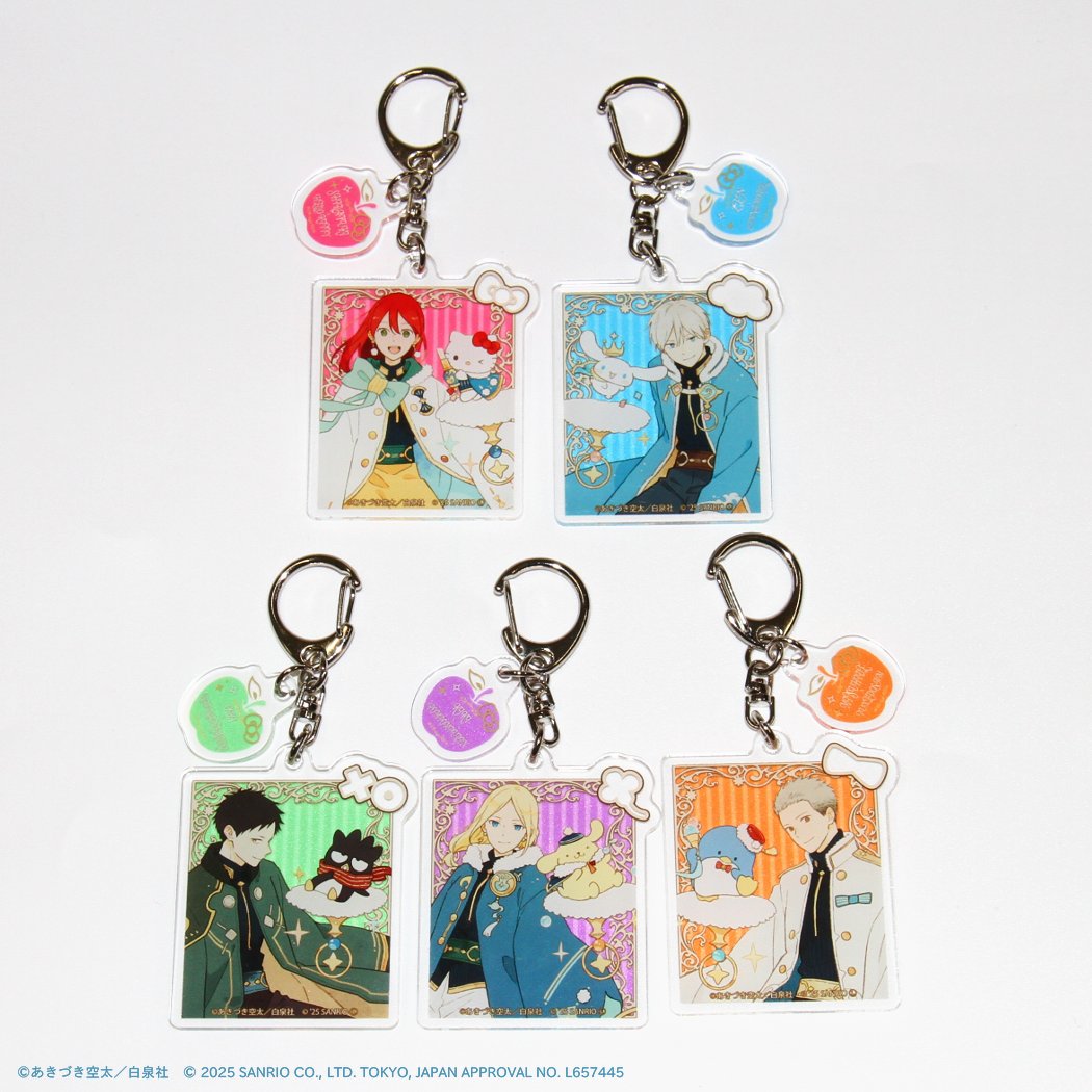 赤髪の白雪姫×サンリオキャラクターズ」のコラボグッズが販売中！ あ