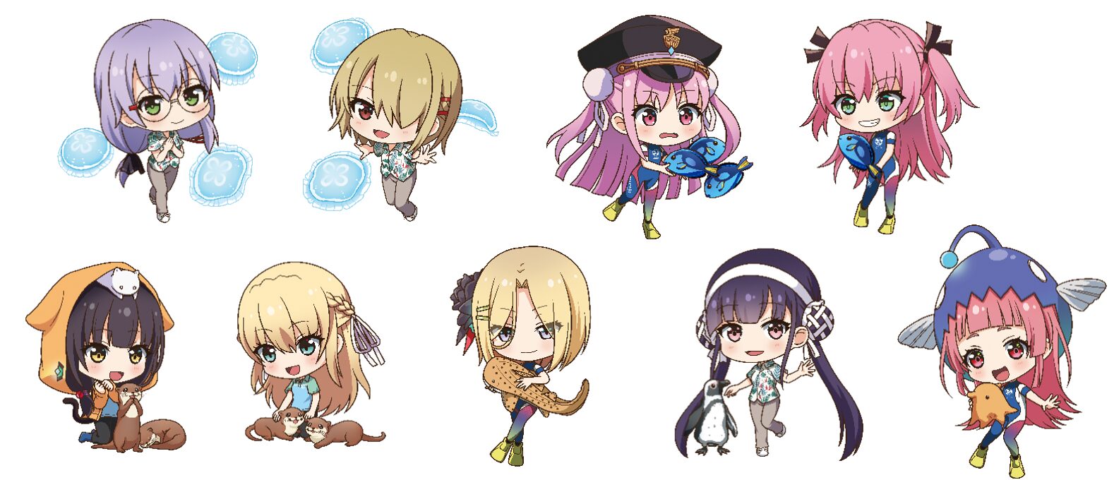 ヘブンバーンズレッド』と「サンシャイン水族館」が初コラボ！ 描き