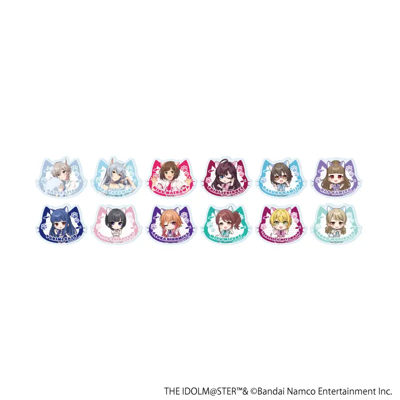 缶バッジ「アイドルマスター シンデレラガールズ」17/猫ver