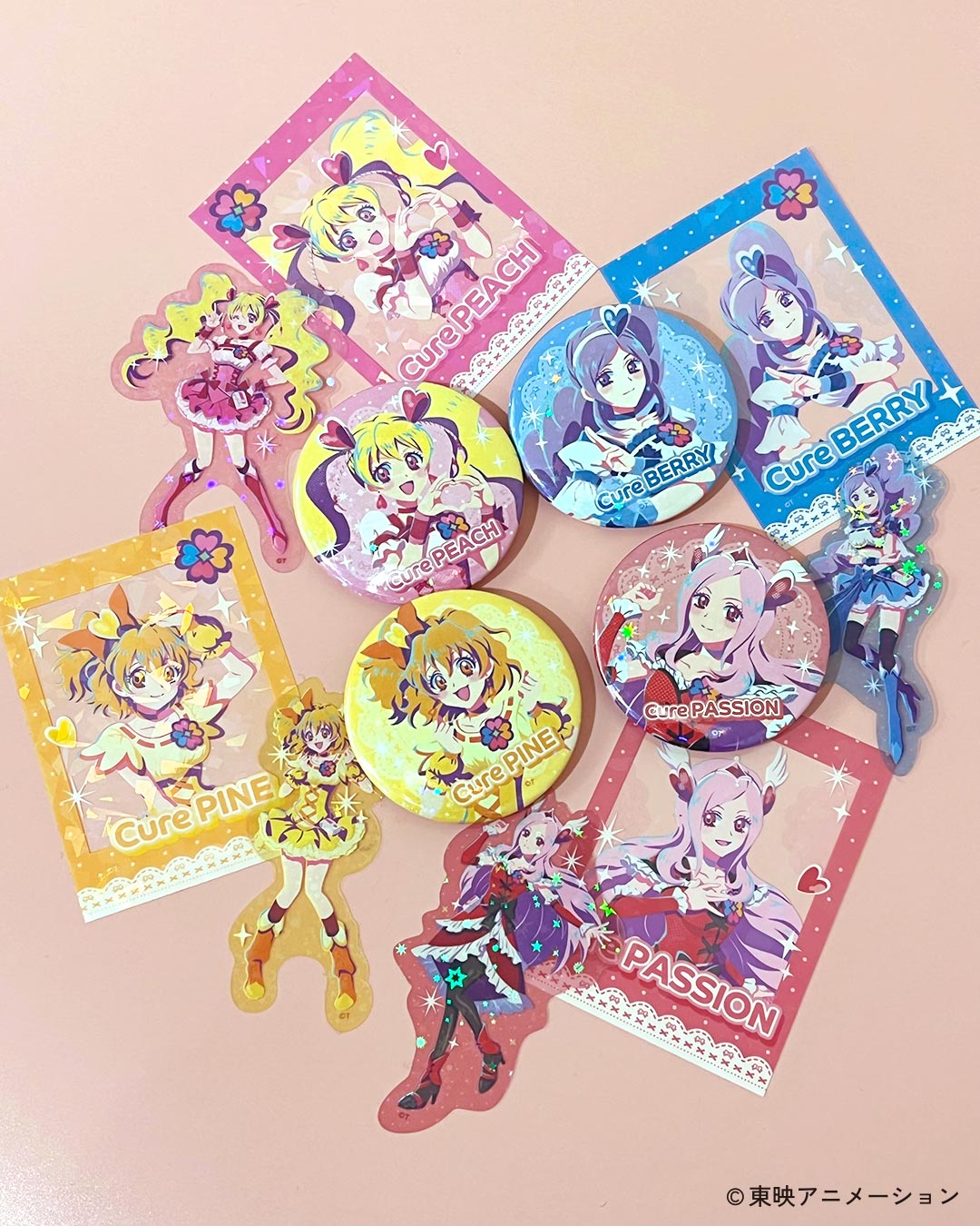 フレッシュプリキュア！』のコラボ雑貨が発売決定！ キュアピーチたち
