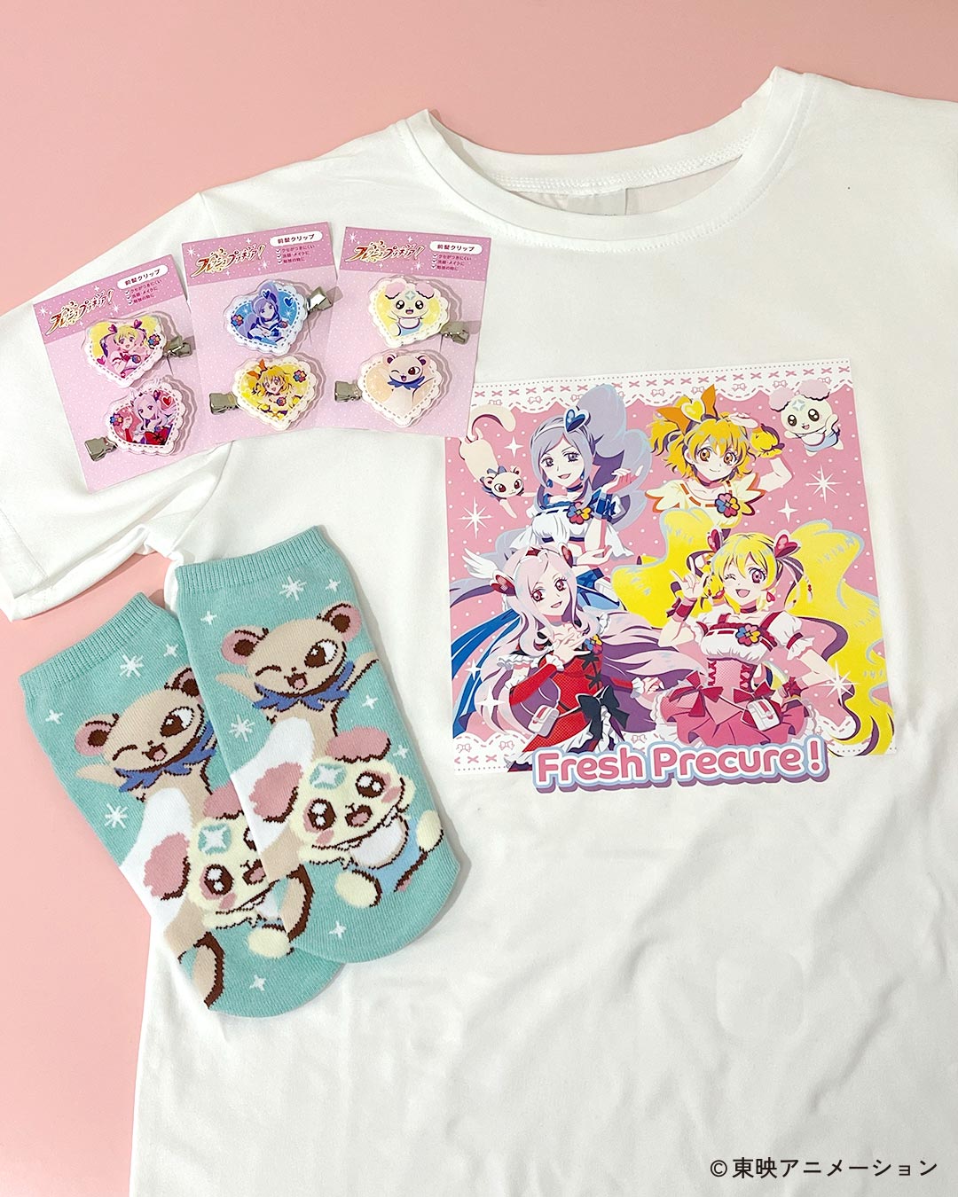 フレッシュプリキュア！』のコラボ雑貨が発売決定！ キュアピーチたち