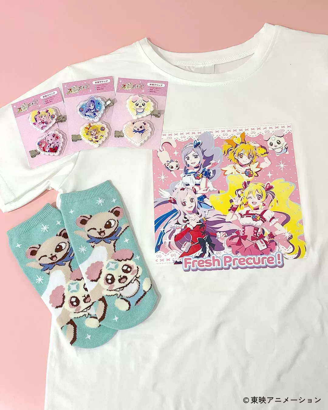 フレッシュプリキュア！』のコラボ雑貨が発売決定！ キュアピーチたち