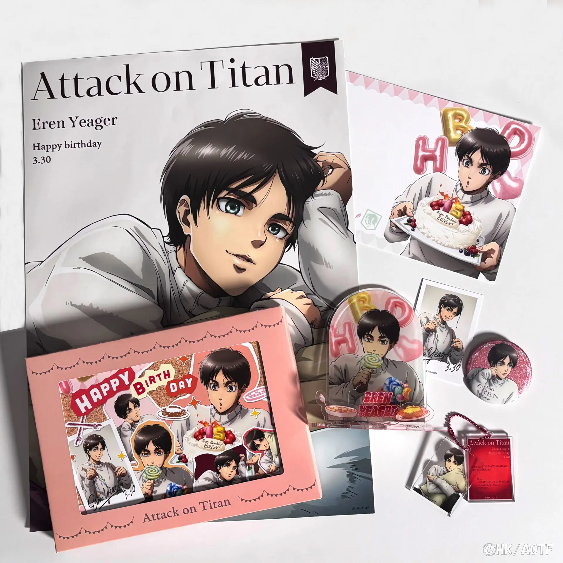 TVアニメ『進撃の巨人』エレンの誕生日を記念したバースデーボックスの