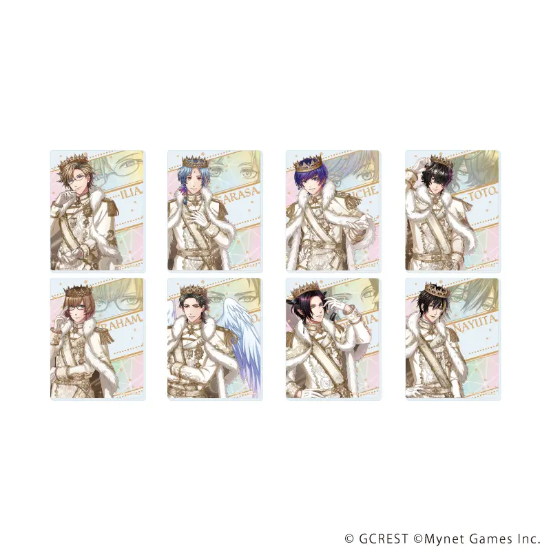 アクリルカード「夢王国と眠れる100人の王子様」16/コンプリートセット