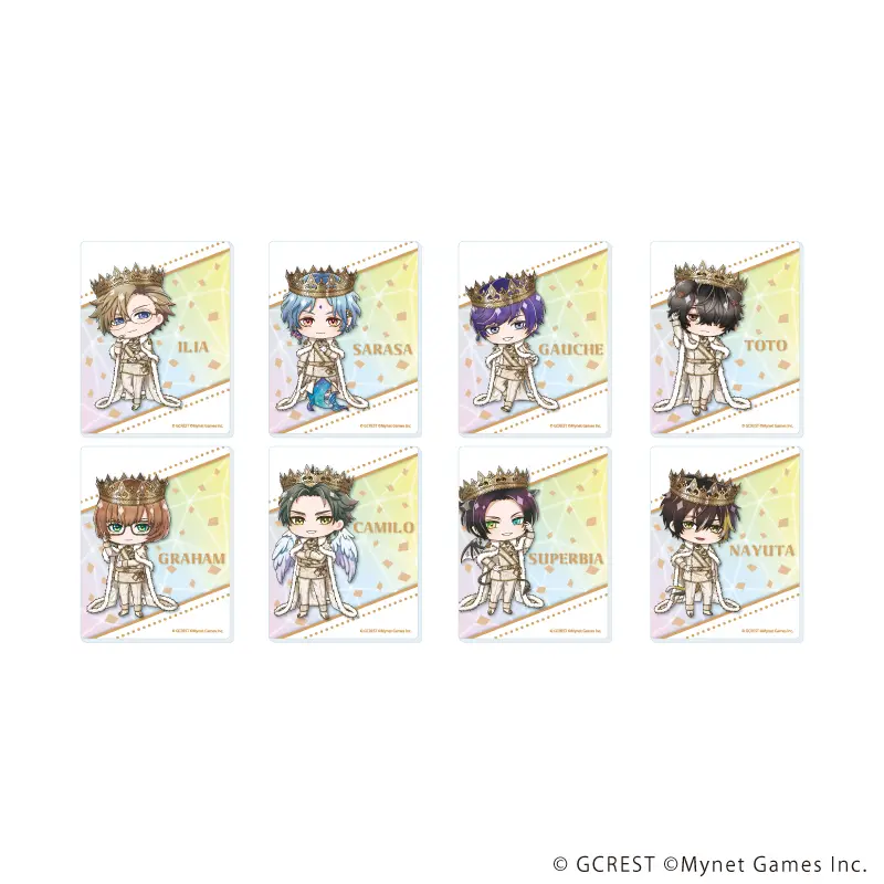 アクリルカード「夢王国と眠れる100人の王子様」18/ブラインド(8種