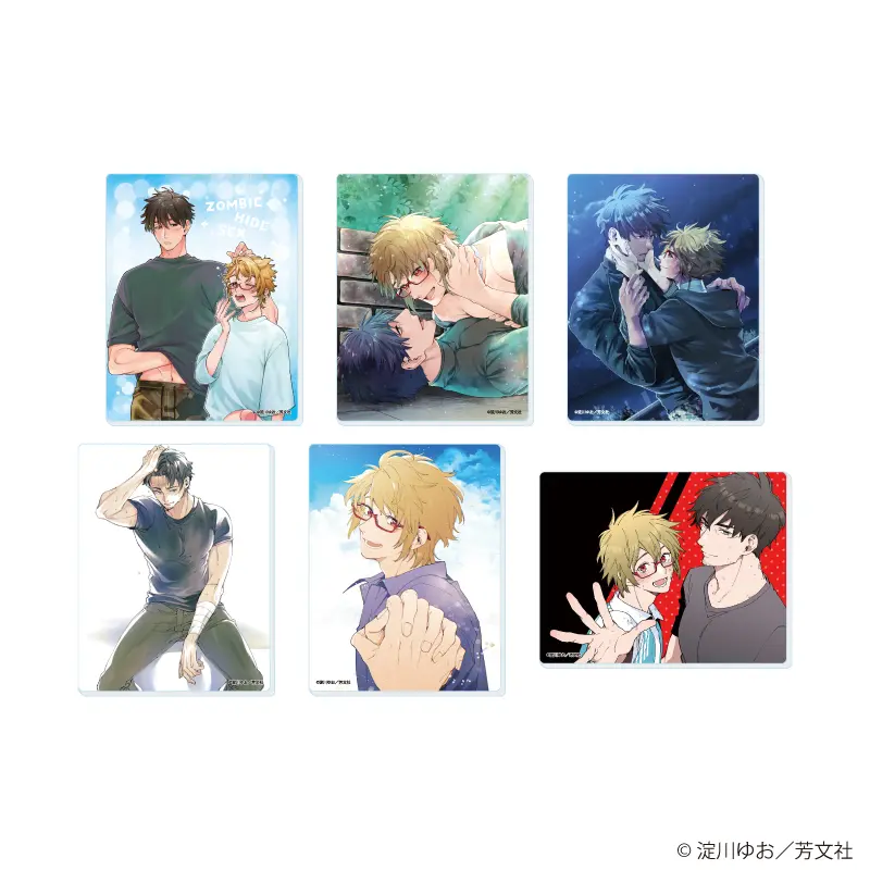アクリルカード「ゾンビ・ハイド・セックス」01/コンプリートセット(全