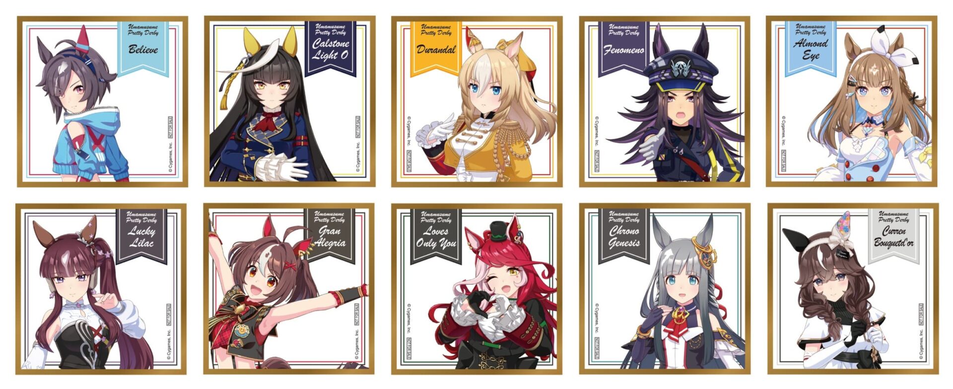 ウマ娘 プリティーダービー』のキャラポップストアが秋葉原ほかで
