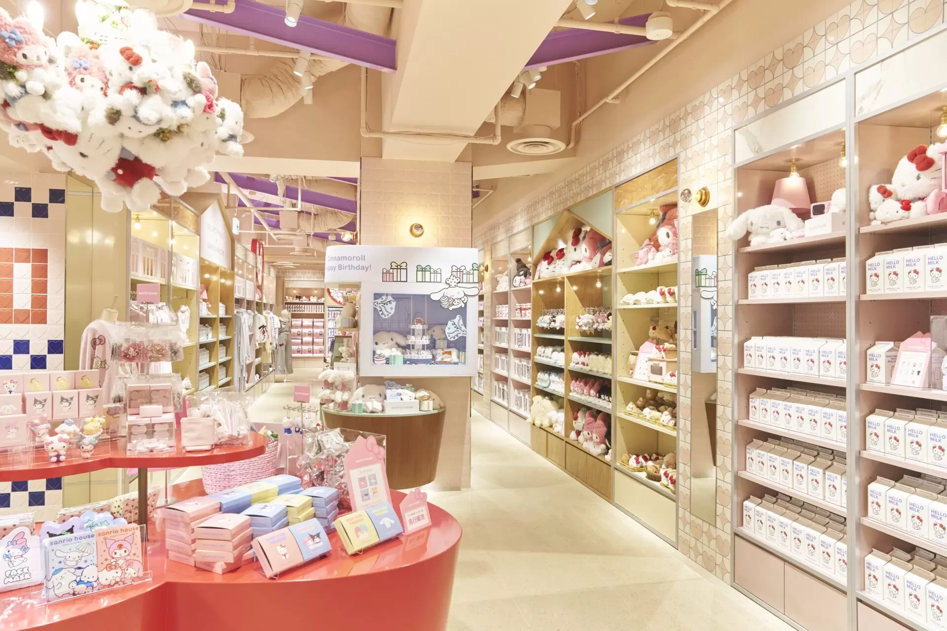 【HELLO KITCHEN】パンぬいぐるみ サンリオ　ルミネ限定 マイメロディ サンリオ監修の新ブランド「sanrio house」がオープン！ ハローキティ