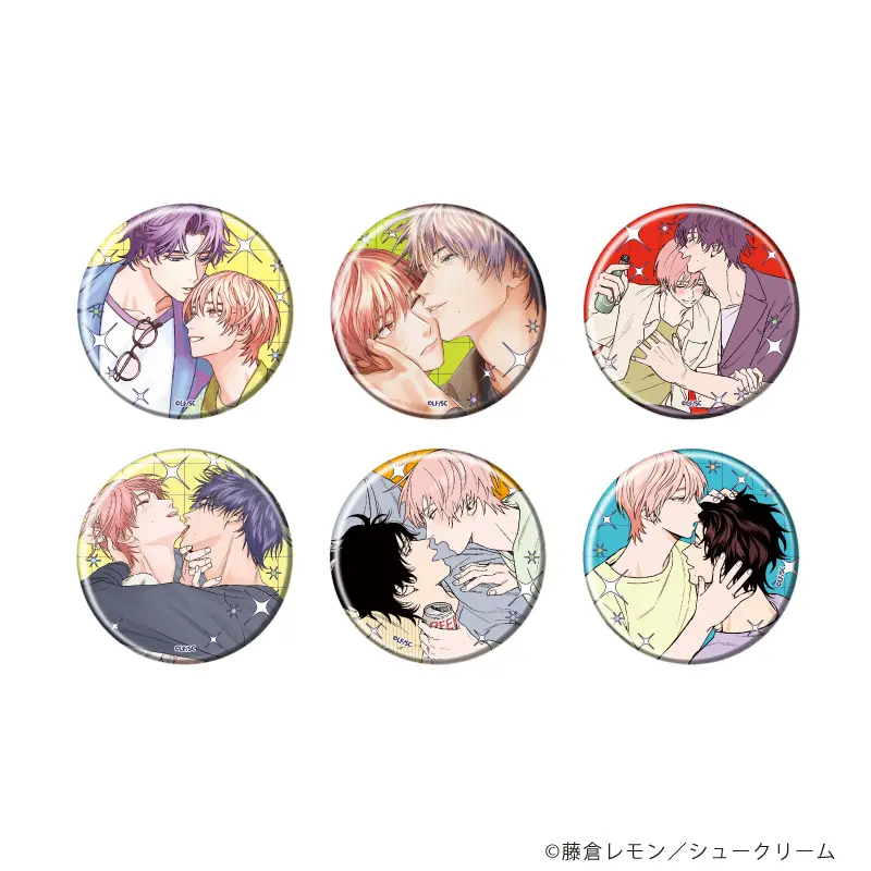缶バッジ「修羅場のワンサイドラブ」01/ブラインド(6種)(公式&描き