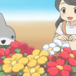 アニメ『おでかけ子ザメ』シーズン2、第2話のあらすじ公開！　花壇の花にいるミツバチさんにあいさつしようと、子ザメちゃんが手を伸ばすと…？