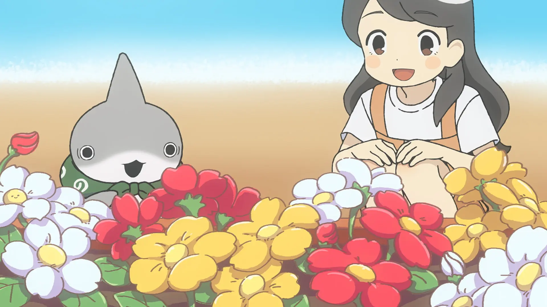 アニメ『おでかけ子ザメ』シーズン2、第2話のあらすじ公開！ 花壇の花