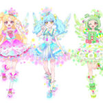 『おねがいアイプリ』「1だん」が4月2日からスタート！　いのり、あおい、ぐみのバズリウムコーデのアイプリカードが登場