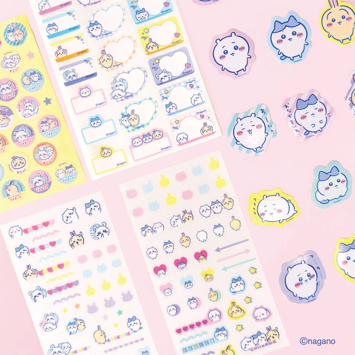 ちいかわ』ダイソー限定デザインのグッズが発売決定！ シールや缶