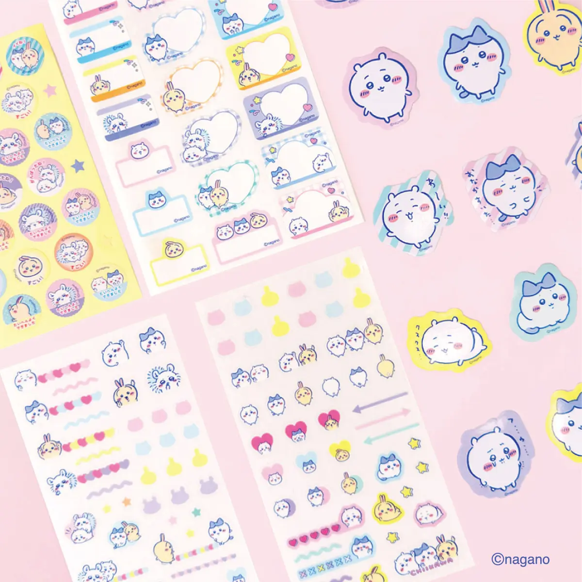 ちいかわ』ダイソー限定デザインのグッズが発売決定！ シールや缶