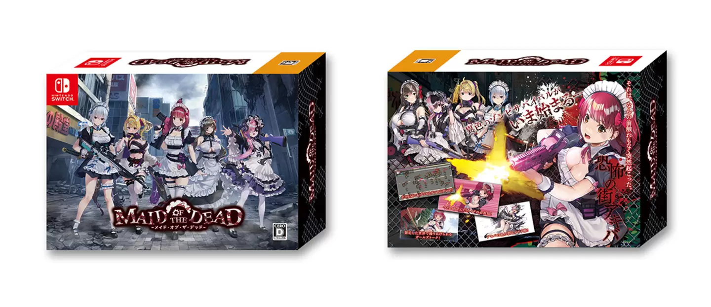 Switch　MAID OF THE DEAD メイド・オブ・ザ・デッド 本格お色気シューティング『メイド・オブ・ザ・デッド』Nintendo
