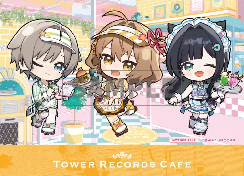 勝利の女神：NIKKE』と「タワレコ」が初コラボ！ 5月1日よりPOP UP