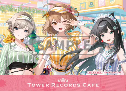 勝利の女神：NIKKE』と「タワレコ」が初コラボ！ 5月1日よりPOP UP