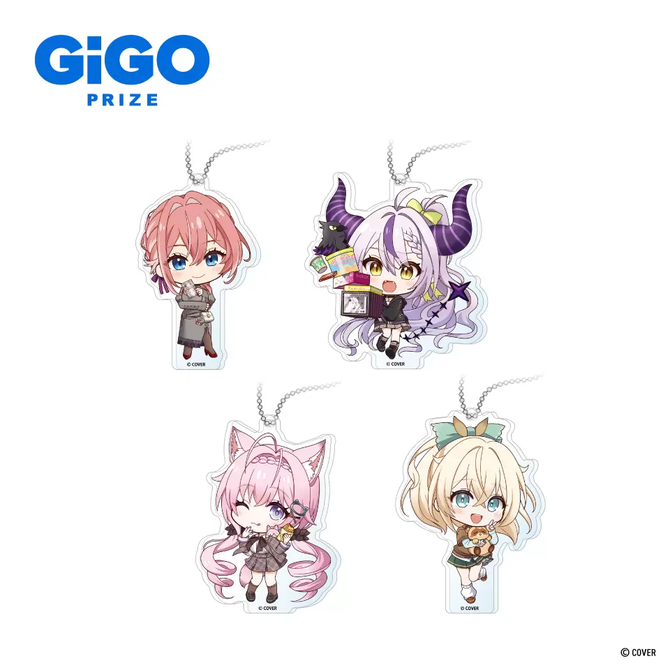 秘密結社holoXと「GiGO」がコラボ！ ラプラス・ダークネス、鷹嶺ルイ
