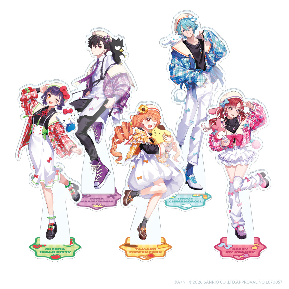 Speciale×サンリオキャラクターズ」グッズが5月20日18時より販売開始