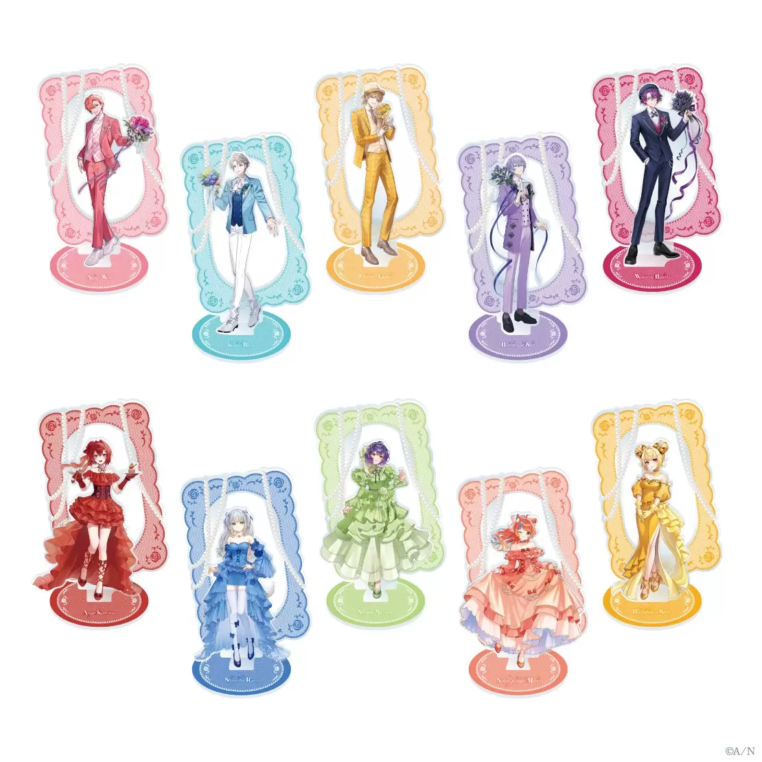 にじさんじ」“ジューンブライド”テーマの新作グッズが6月1日より発売