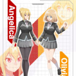 TVアニメ『モブせか』第2期のキャラクターペアイラスト第2弾が公開！　オリヴィア＆アンジェリカのWヒロインが描かれたイラスト