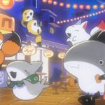 アニメ『おでかけ子ザメ』シーズン2、第8話のあらすじ公開！　きつねちゃんが「こやーん」と鳴くと、ほうきやドラム缶が動き出し…