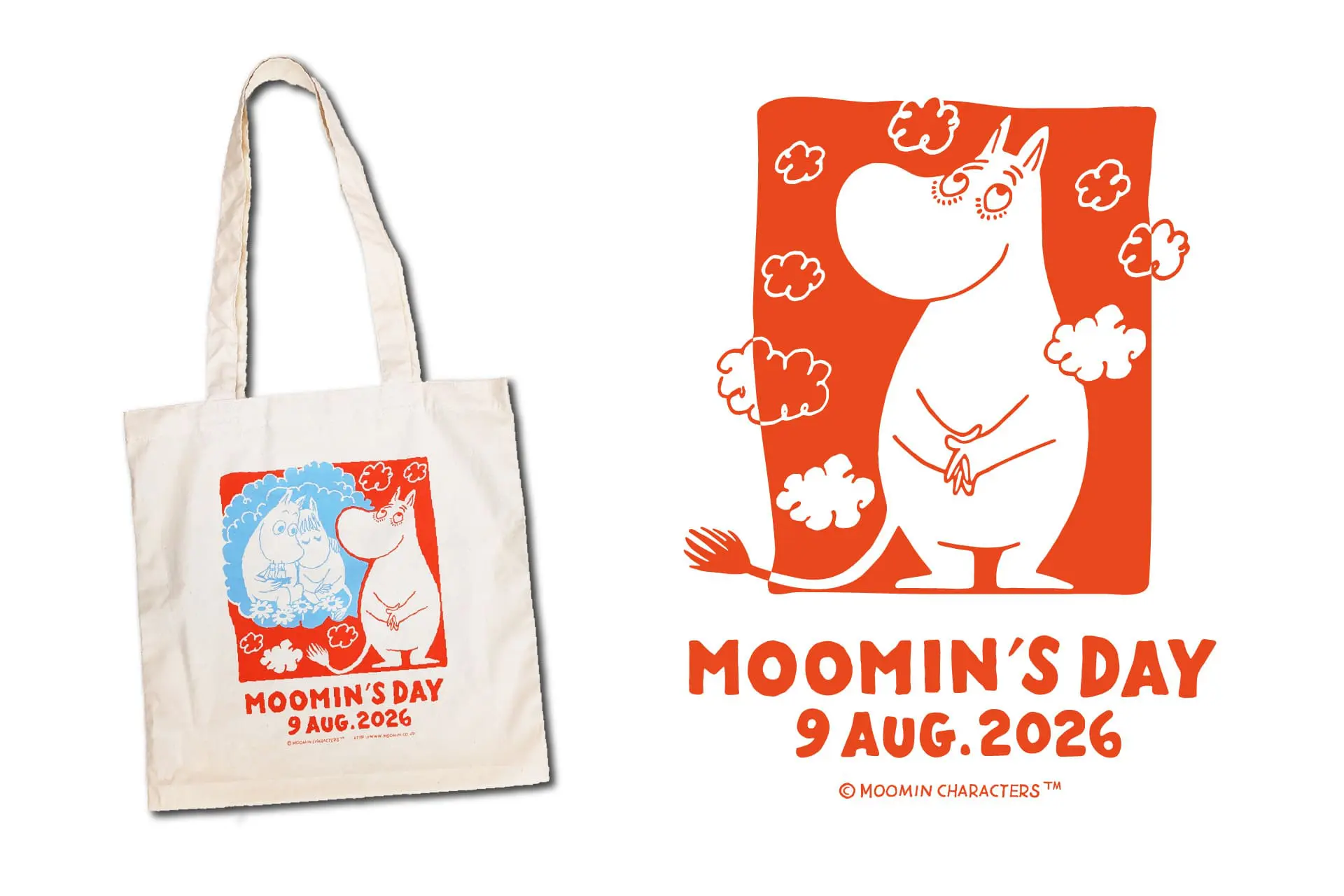 8月9日は「ムーミンの日」！ 2026年限定トートバッグがもらえる 