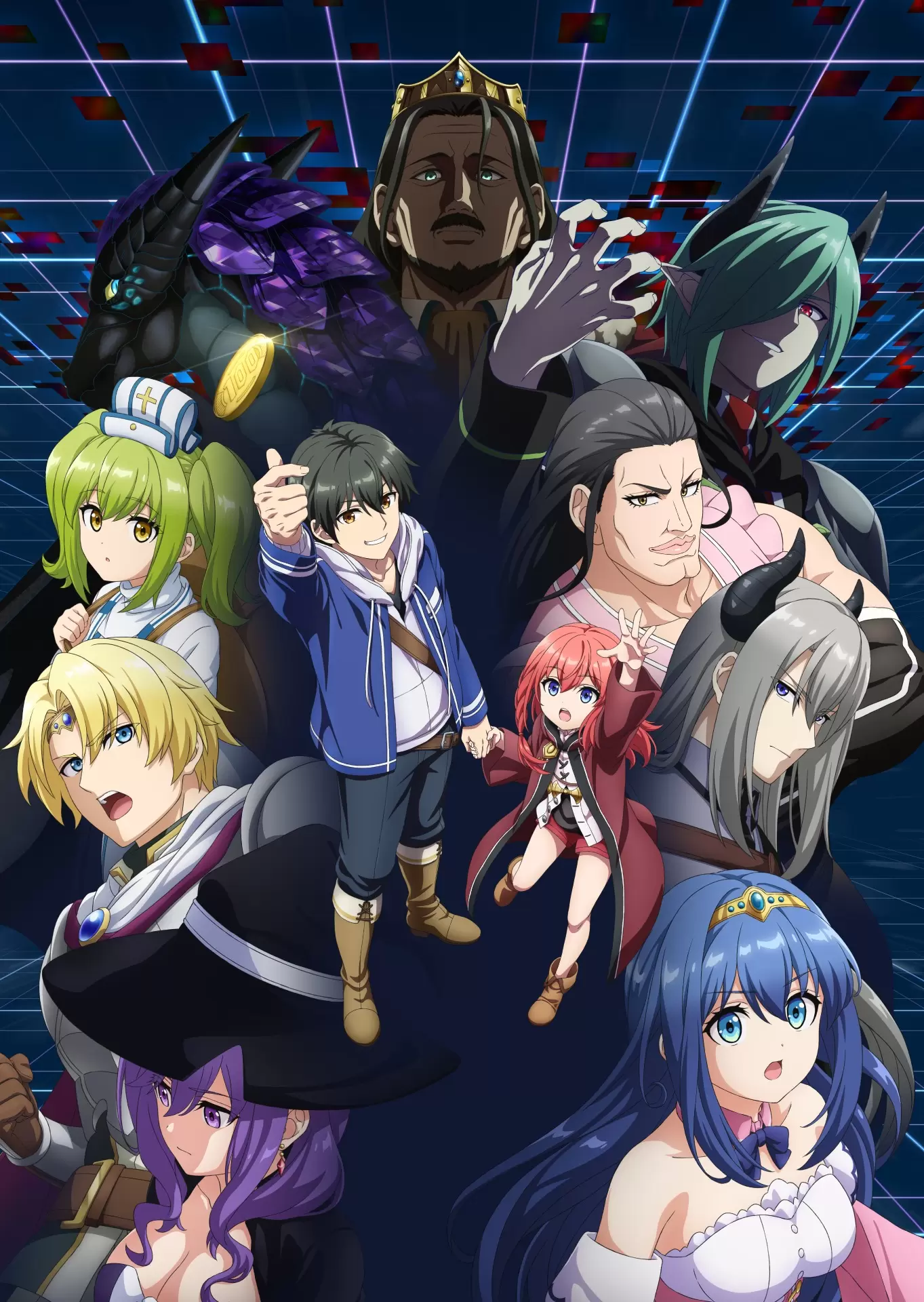 TVアニメ『LV999の村人』7月1日から放送開始！ 浩二やアリスたちが