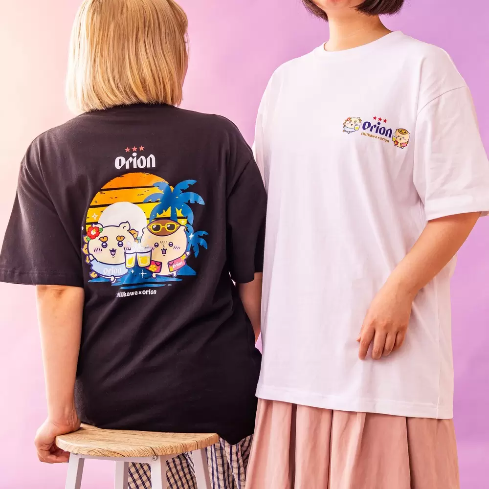 ちいかわ』×「オリオンビール」コラボTシャツが7月28日より発売決定