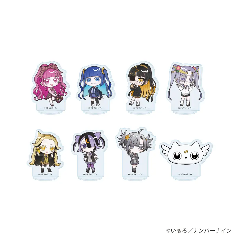 アクリルぷちスタンド「魔法少女ピンクブルー」01/ギャルver