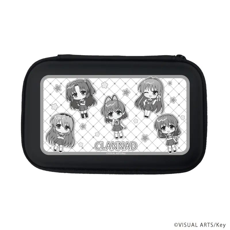 モバイルアクセサリーケース「CLANNAD」01/集合デザイン(ミニキャラ