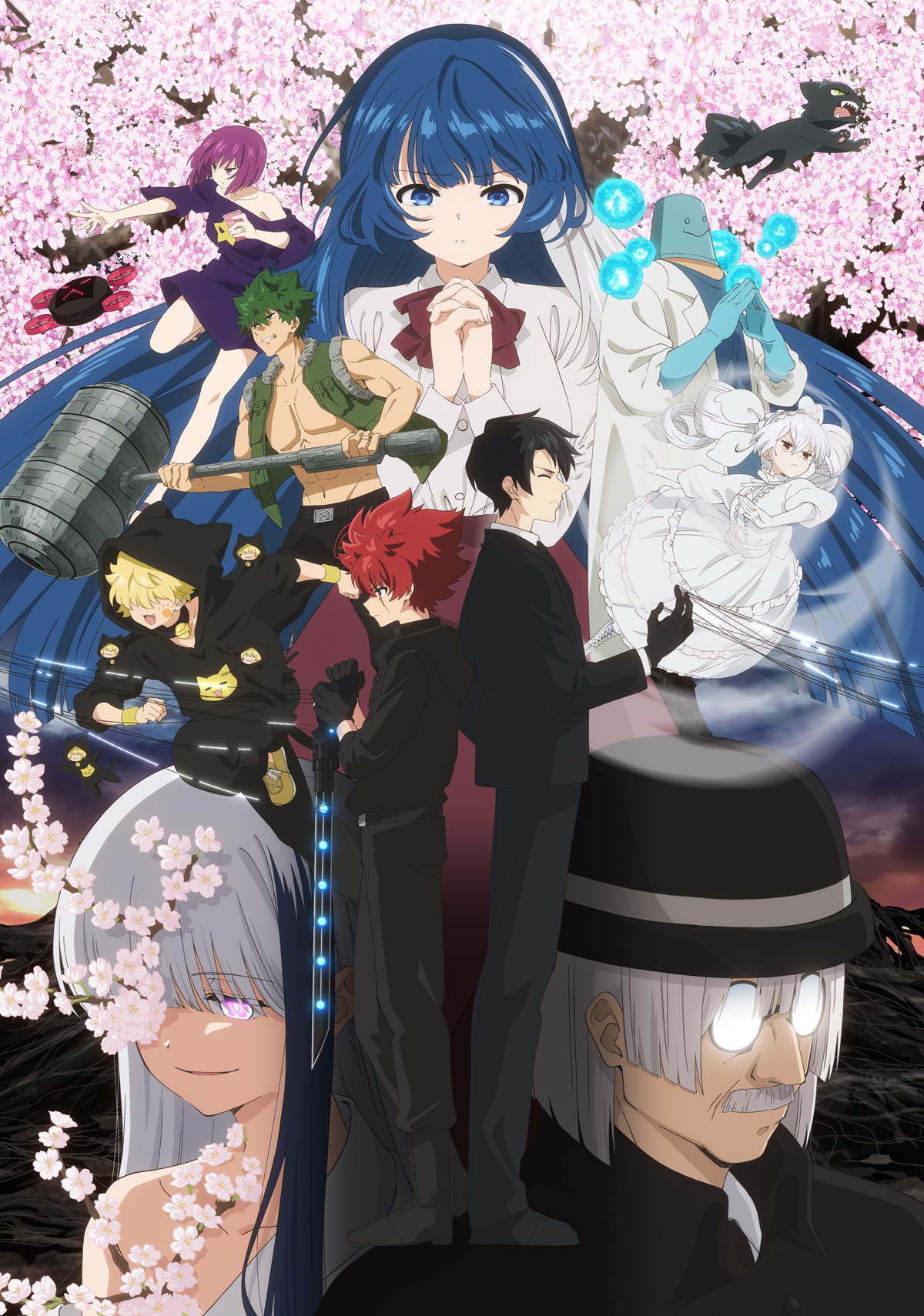 TVアニメ『夜桜さんちの大作戦』第1期＆第2期第1クールの無料配信が