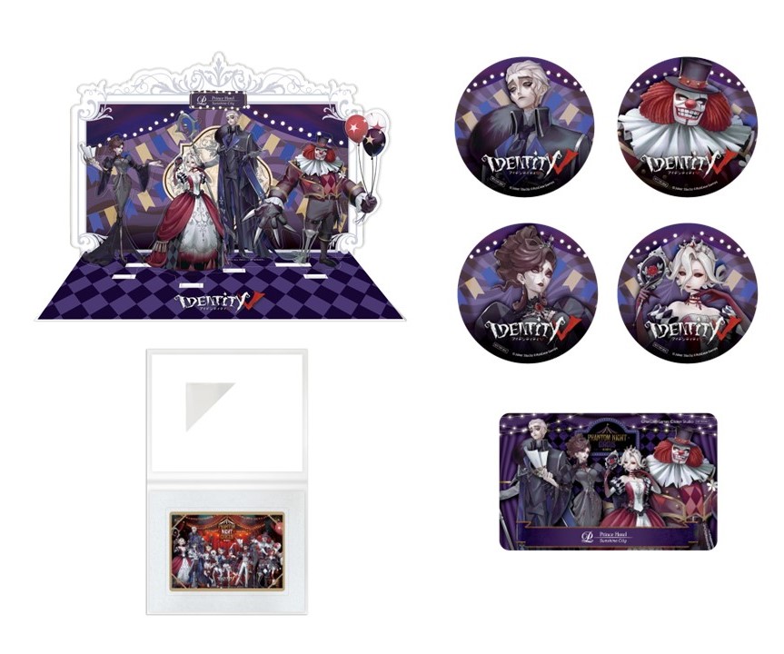 Identity V 第五人格 サンシャインシティプリンスホテル 缶バッジ 色紙 IdentityV 第五人格』とサンシャインシティプリンスホテルがコラボ