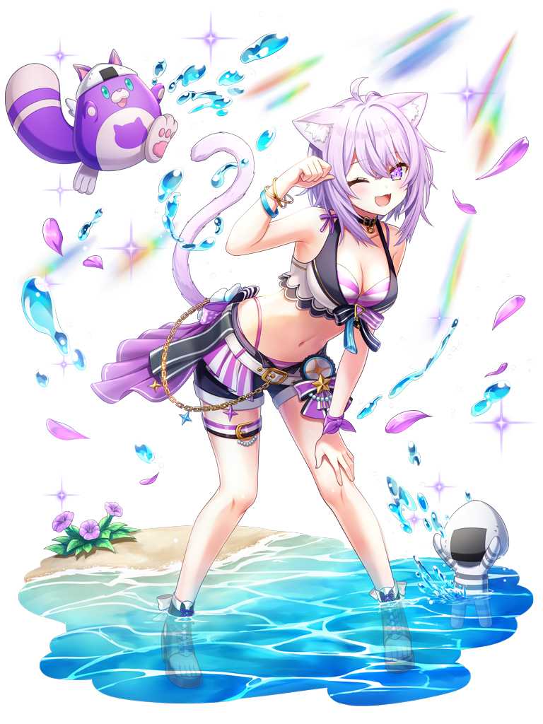 白猫プロジェクト』と「ホロライブ」のコラボ第3弾が開催決定！ 白上