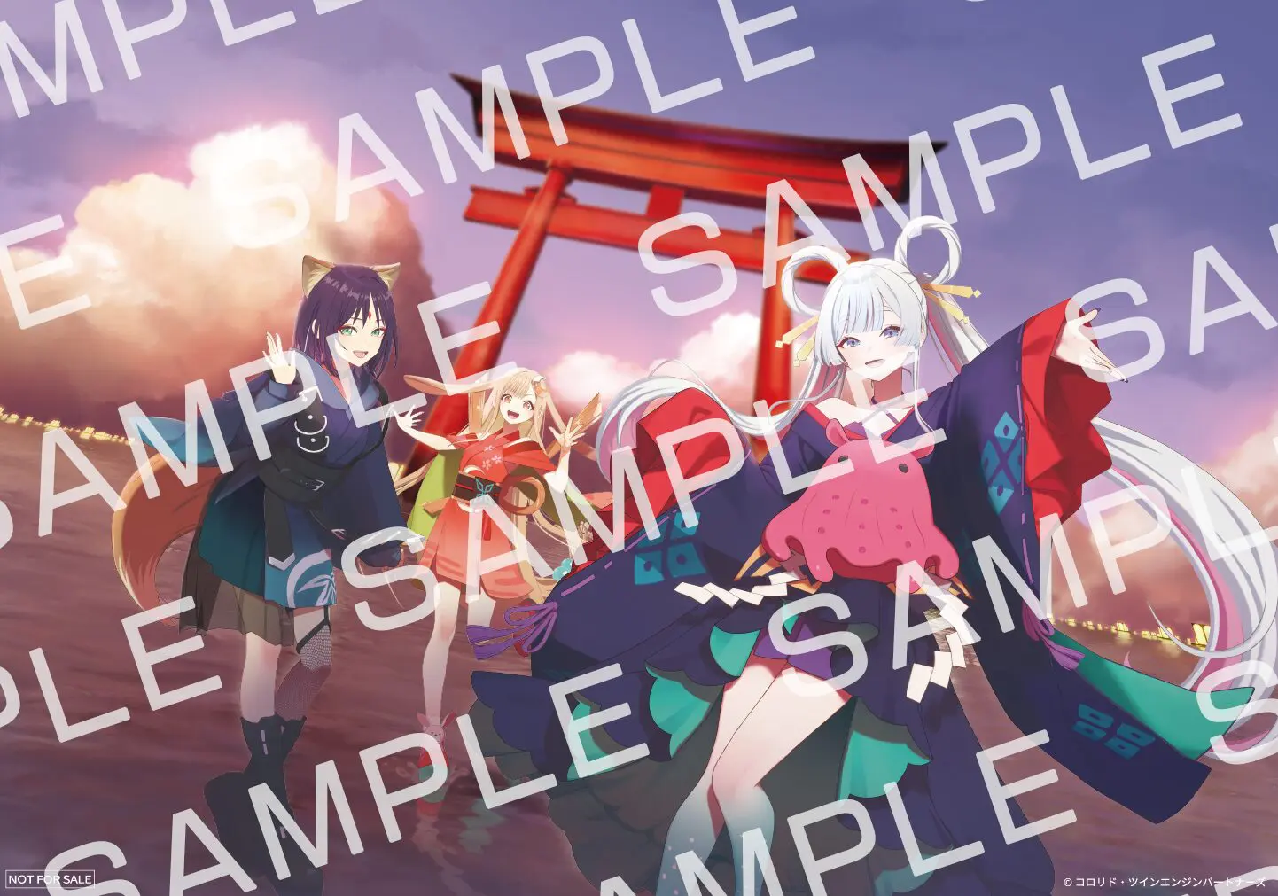 アニメ『超かぐや姫！』入場者特典第3弾は写真風カード！ かぐやたちが