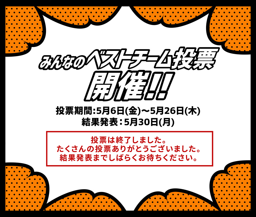 TVアニメ「SHAMAN KING」みんなのベストチーム投票！5/30(月)に結果発表！しばらくお待ちください。