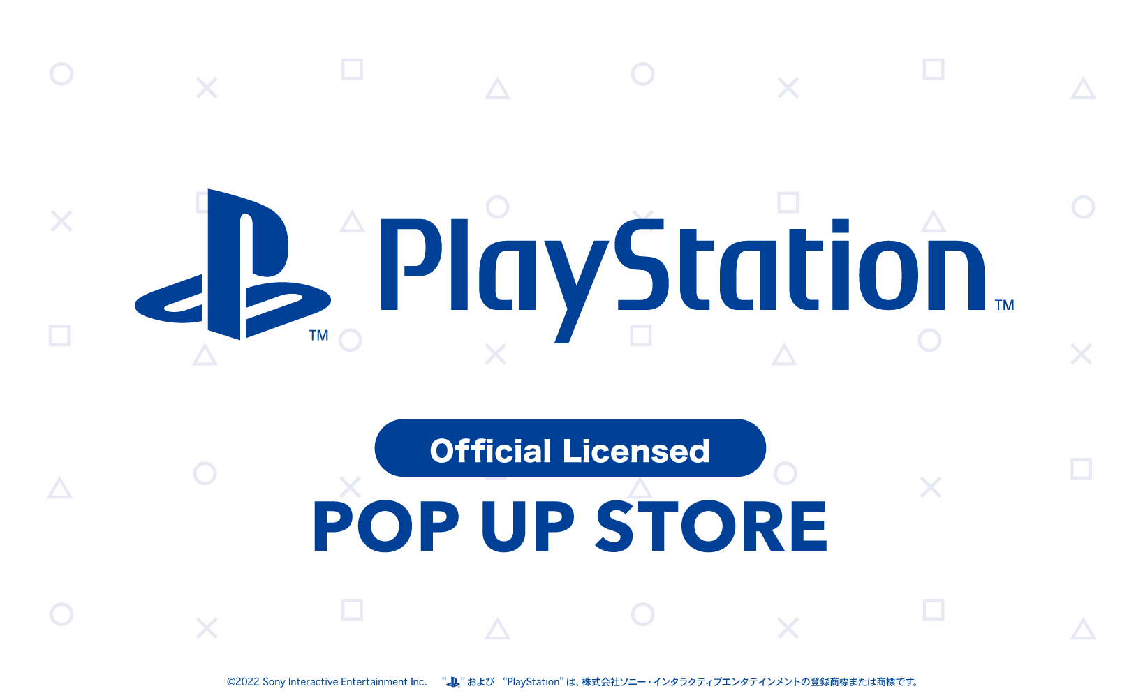 「PlayStation」POP UP STORE